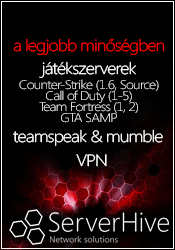 ServerHive - Minőségi COD, CS szerver!!!